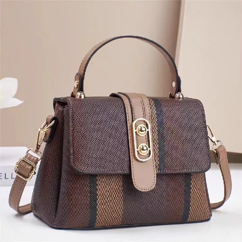 Handle bags with neutral tones for versatility -Brown Ryn Handbag