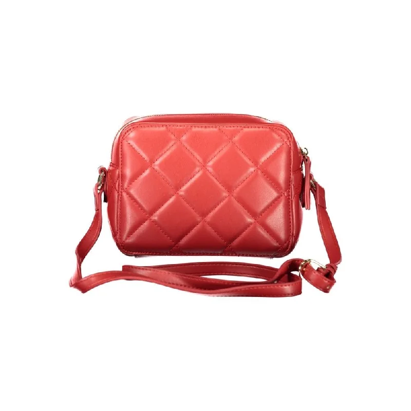 Handle bags with holiday themes for festivities -Valentino Bags Red Polyethylene Women's Handbag