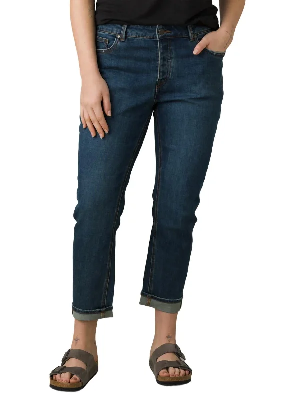 Lightweight tight trousers for women with breathable fabric and easy styling -Buxton Jean In True Blue